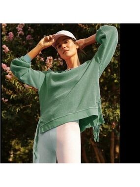 Saturday Sunday Alaina Thermal Knot Top